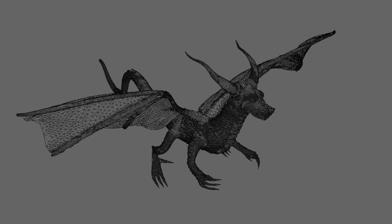 Gold Dragon - Dragao de Ouro 3D print model_19