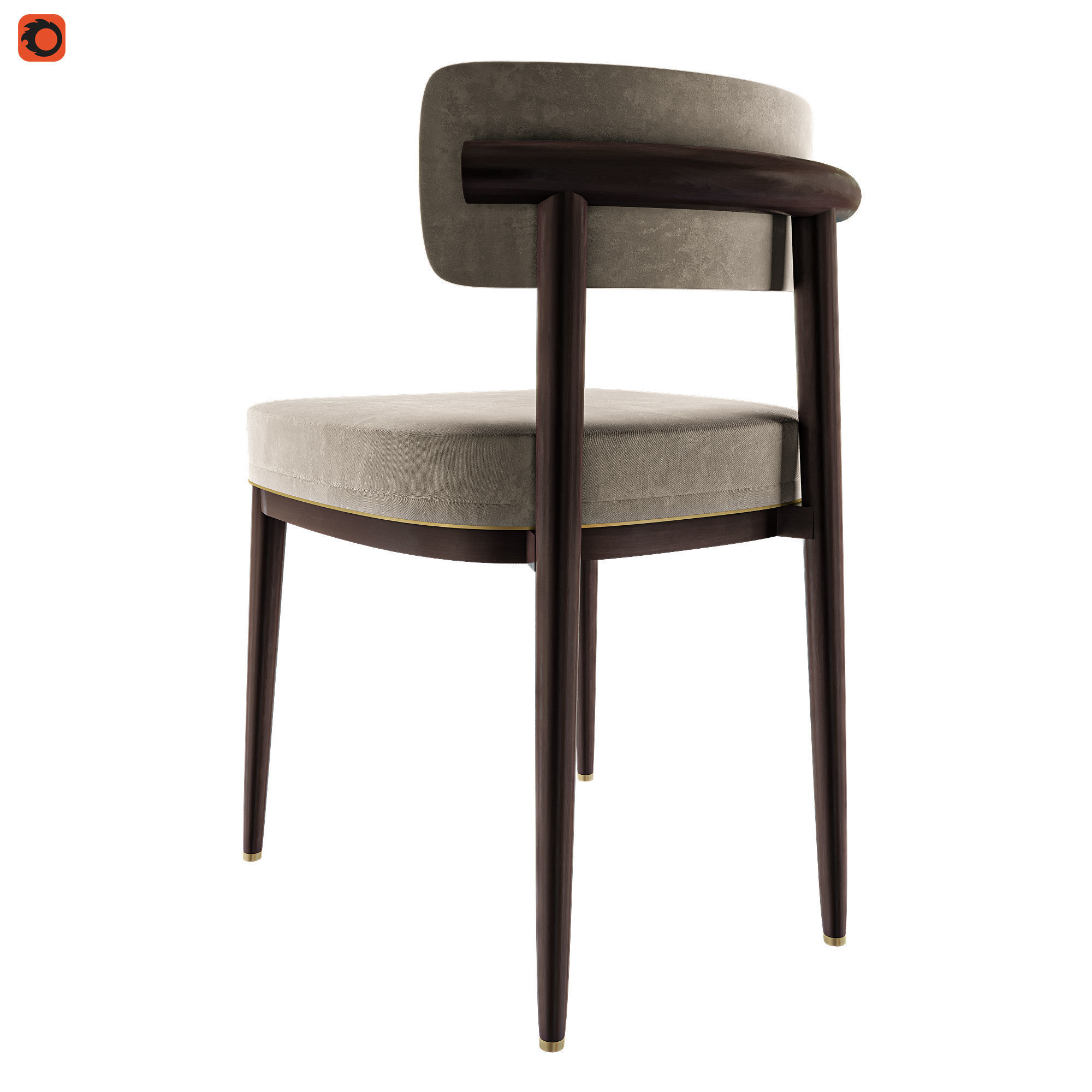 FRANK - Dining Chair 3D model_1