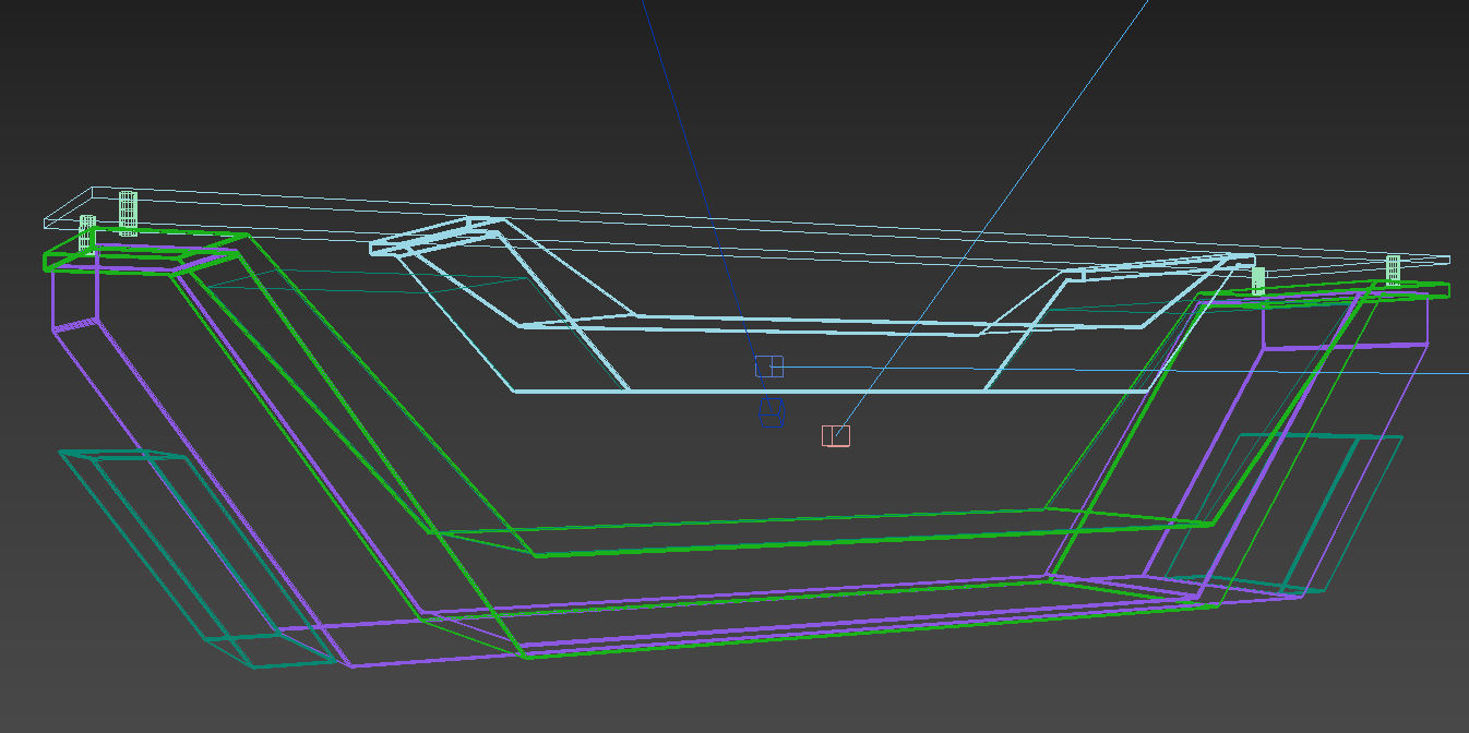 Reception Table 3D model_5