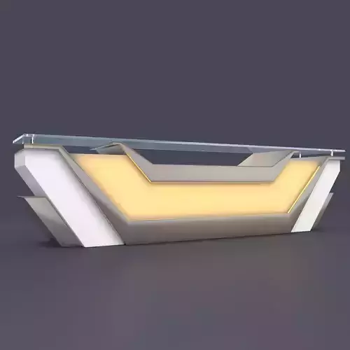 Reception Table 3D model