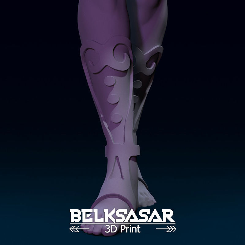Sacred Witch Nude Version 3D print model_14