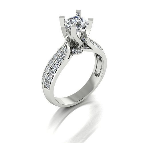 ring diamond  Hong Kong 3D print model