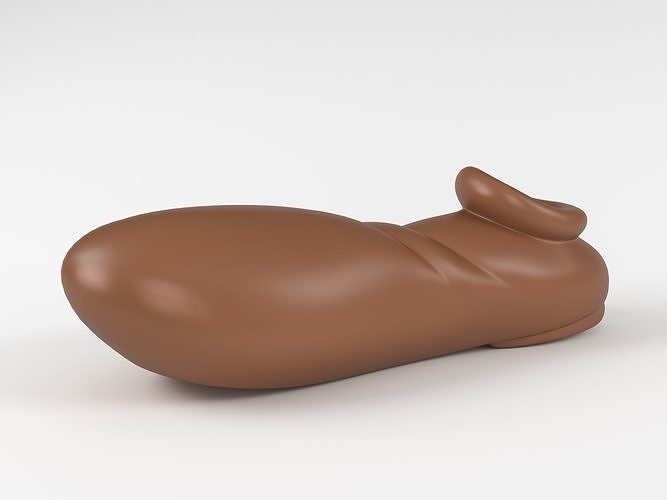 Goofy boot 3D print model