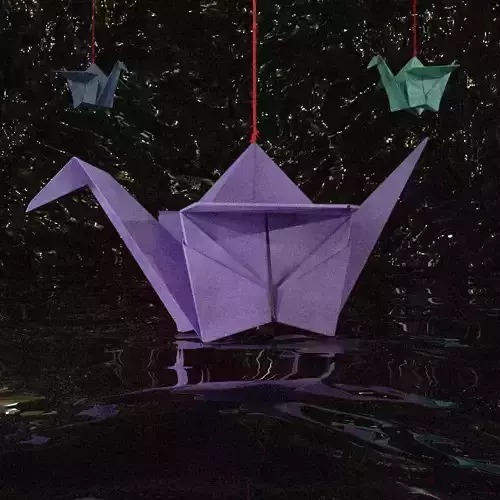 Origami Crane Scene