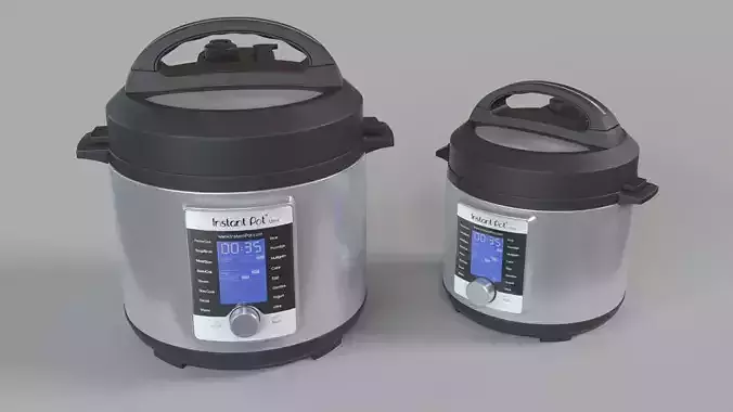 Instant Pot Ultra 8 And 3 Qt 3D model