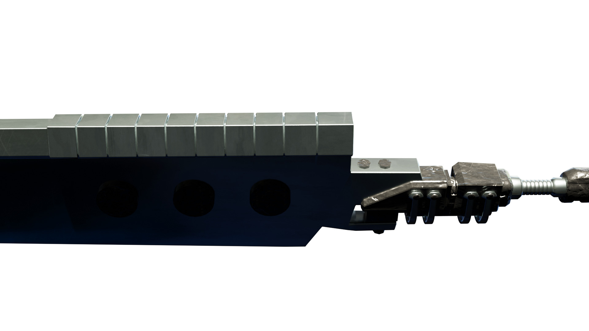 Sword 3D Model Low-poly 3D model_13