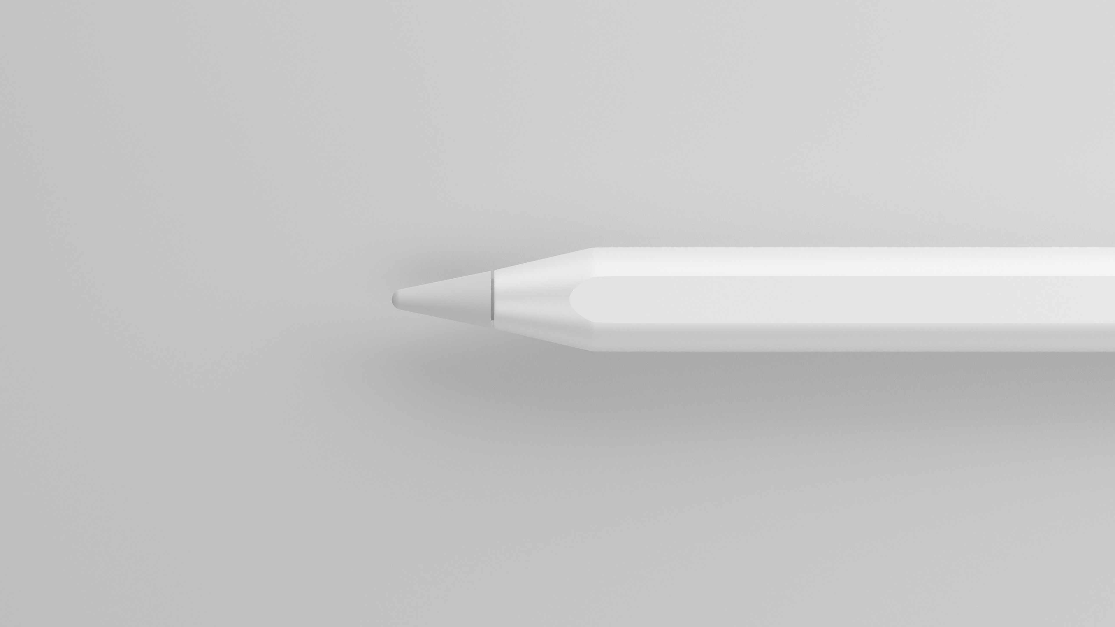 Apple Pencil 2nd Generation 3D model_1