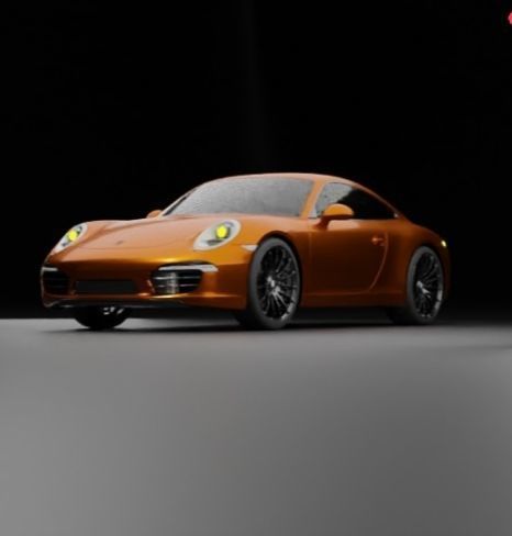 Porsche 911 Car 3d model 3D model_3