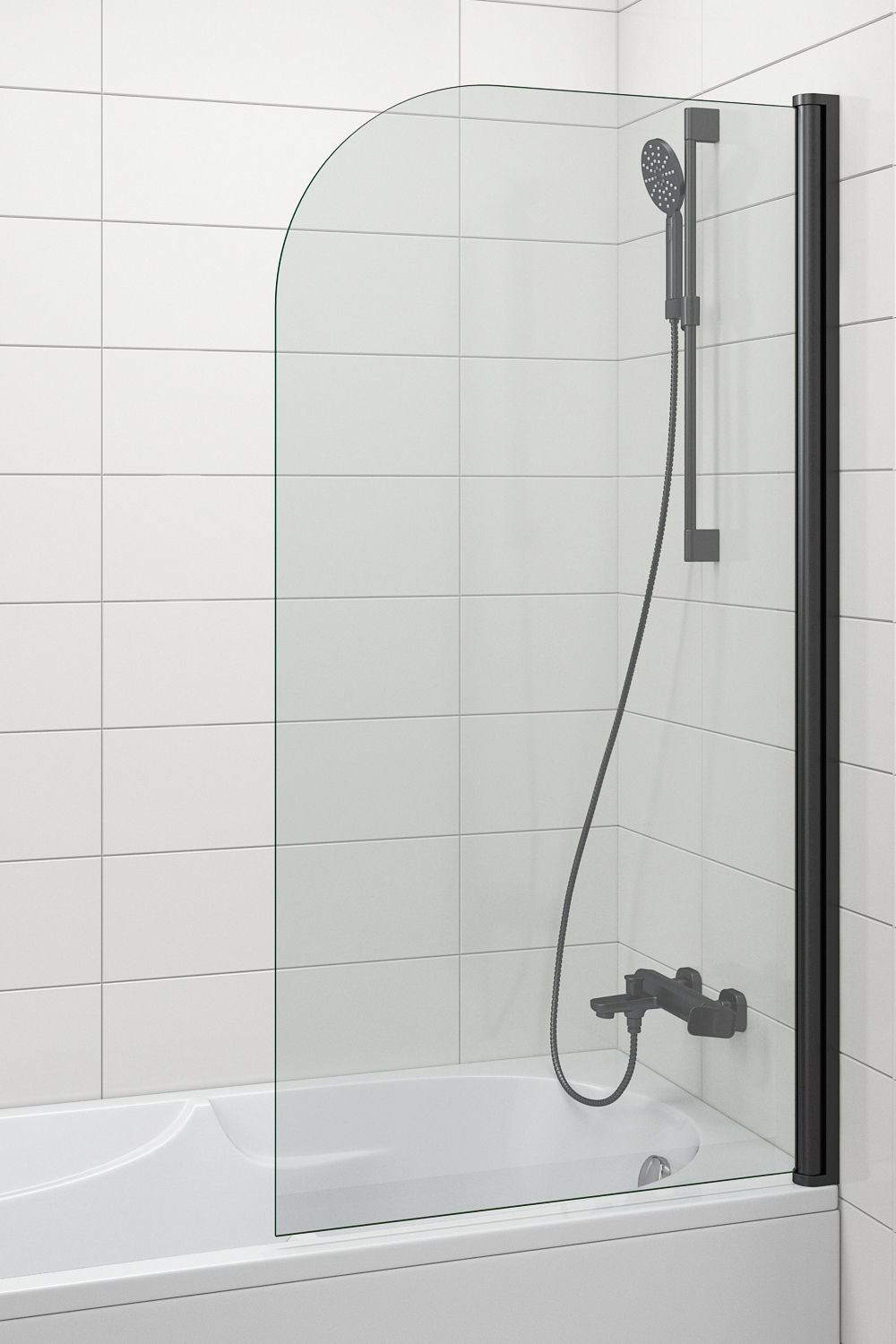 Shutters for baths and baths Radaway set 119 3D model_12