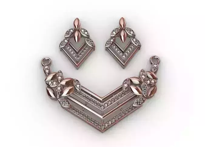 043 - Mangalsutra Pendant Set 1