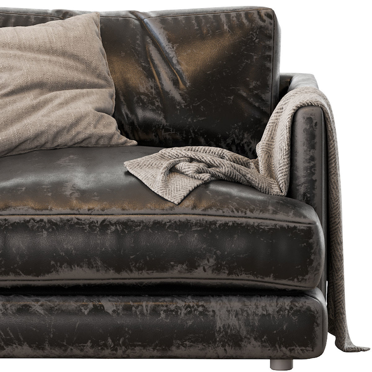 Haven Chair And A Half 3D model_3