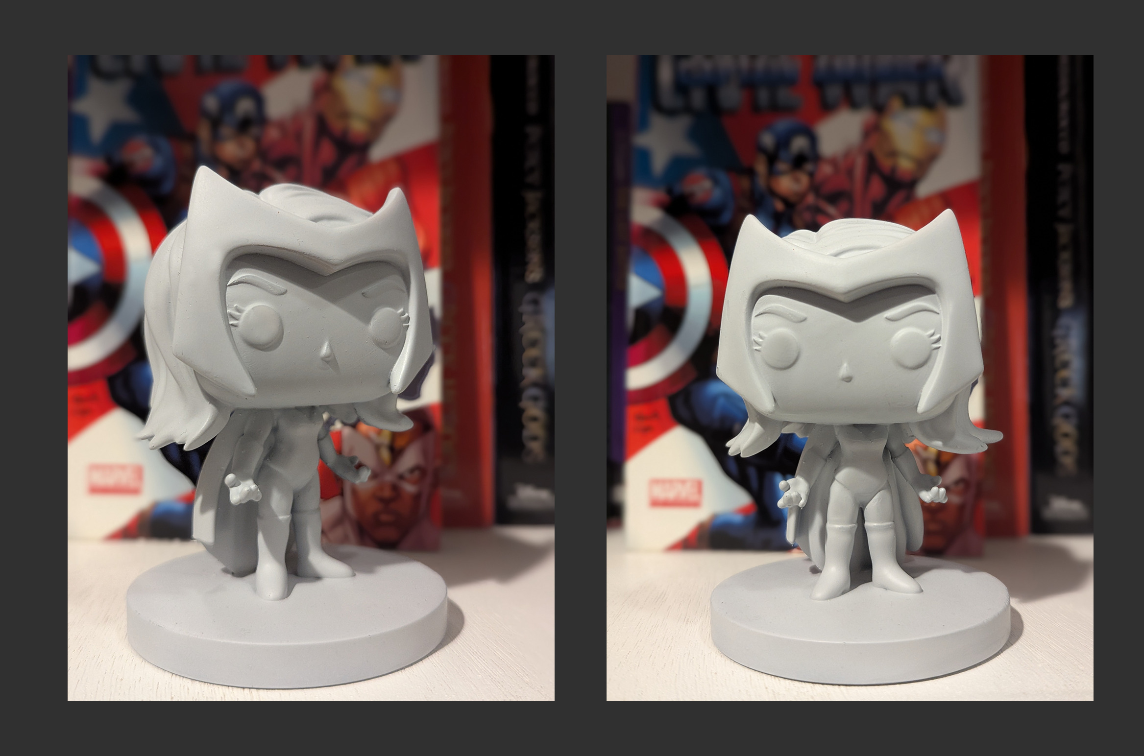 Wanda Maximoff - Scarlet Witch - Funko Pop  3D print model_1