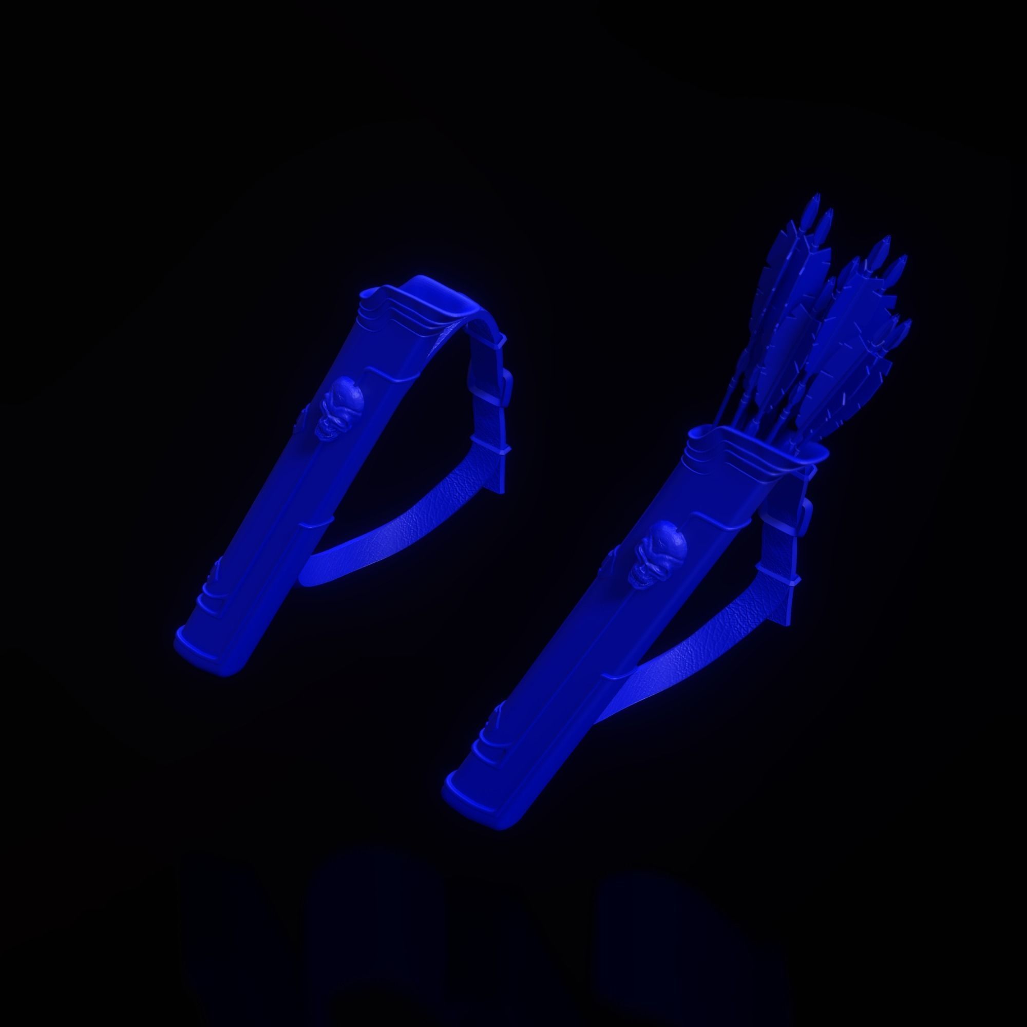 Sylvanas Windrunner Bust Torso 3D print model_17