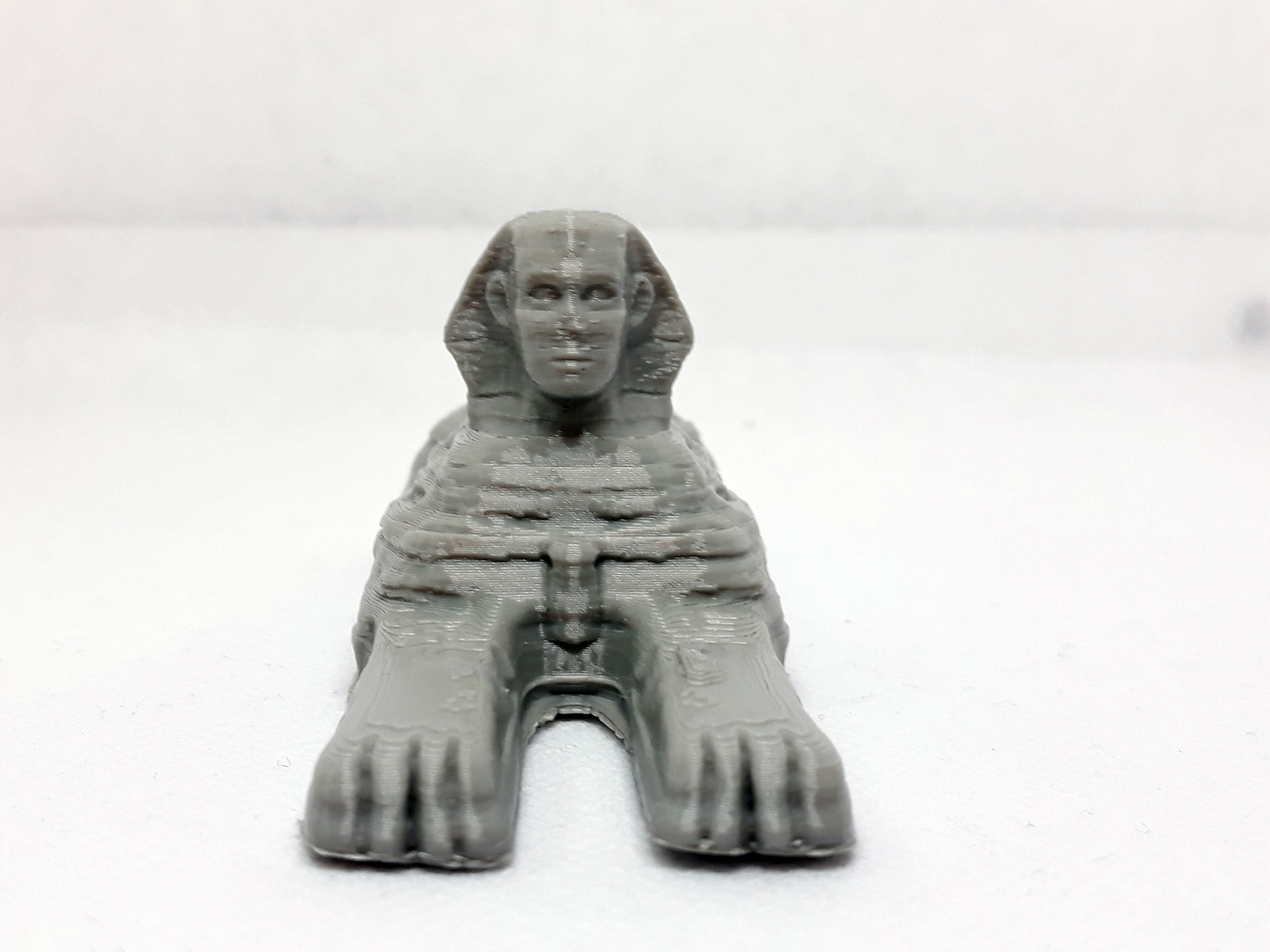 sphinx person on rock 3D model 3D printable | CGTrader