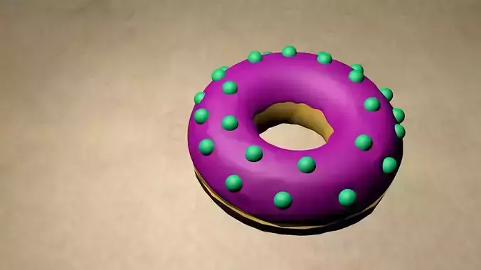 Donut with sprinkles