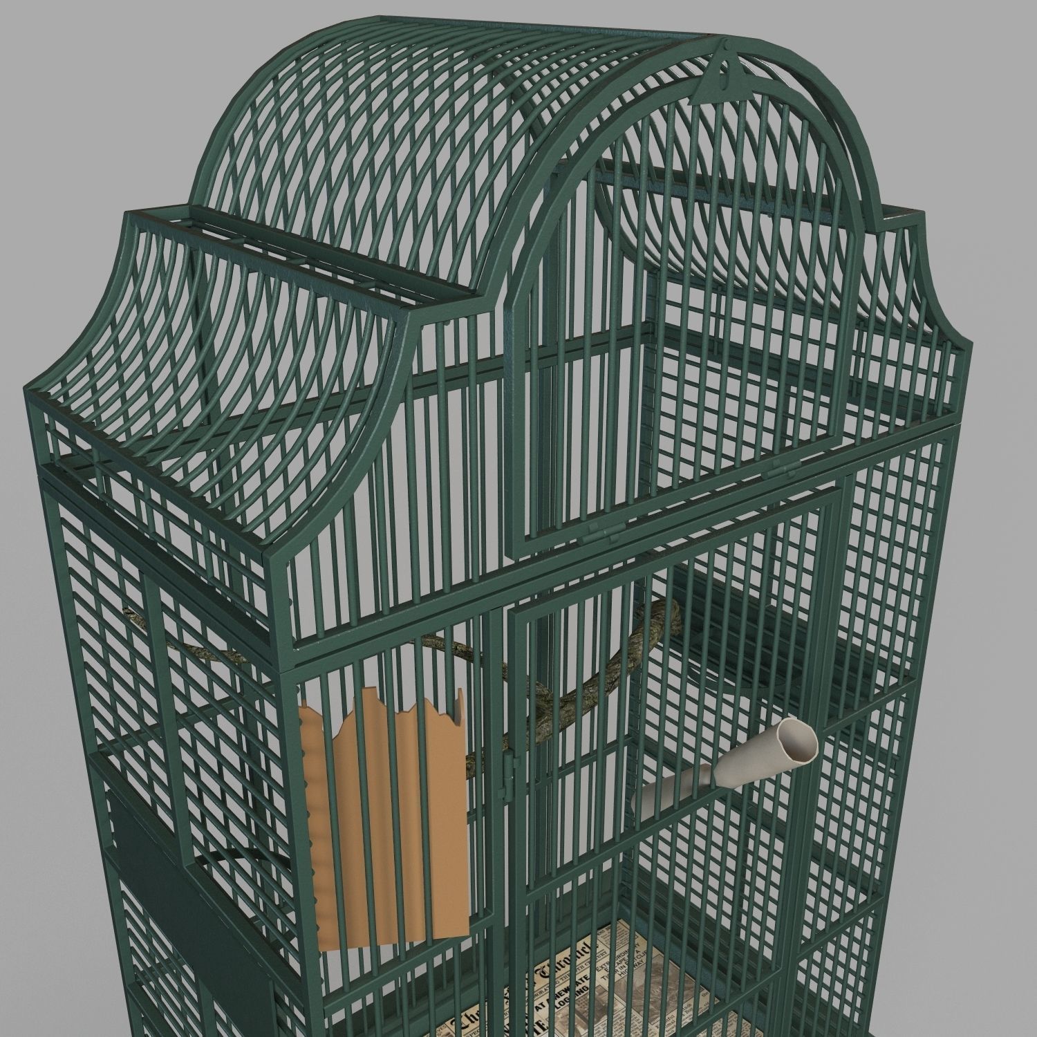 Large Birdcage 3D model_1