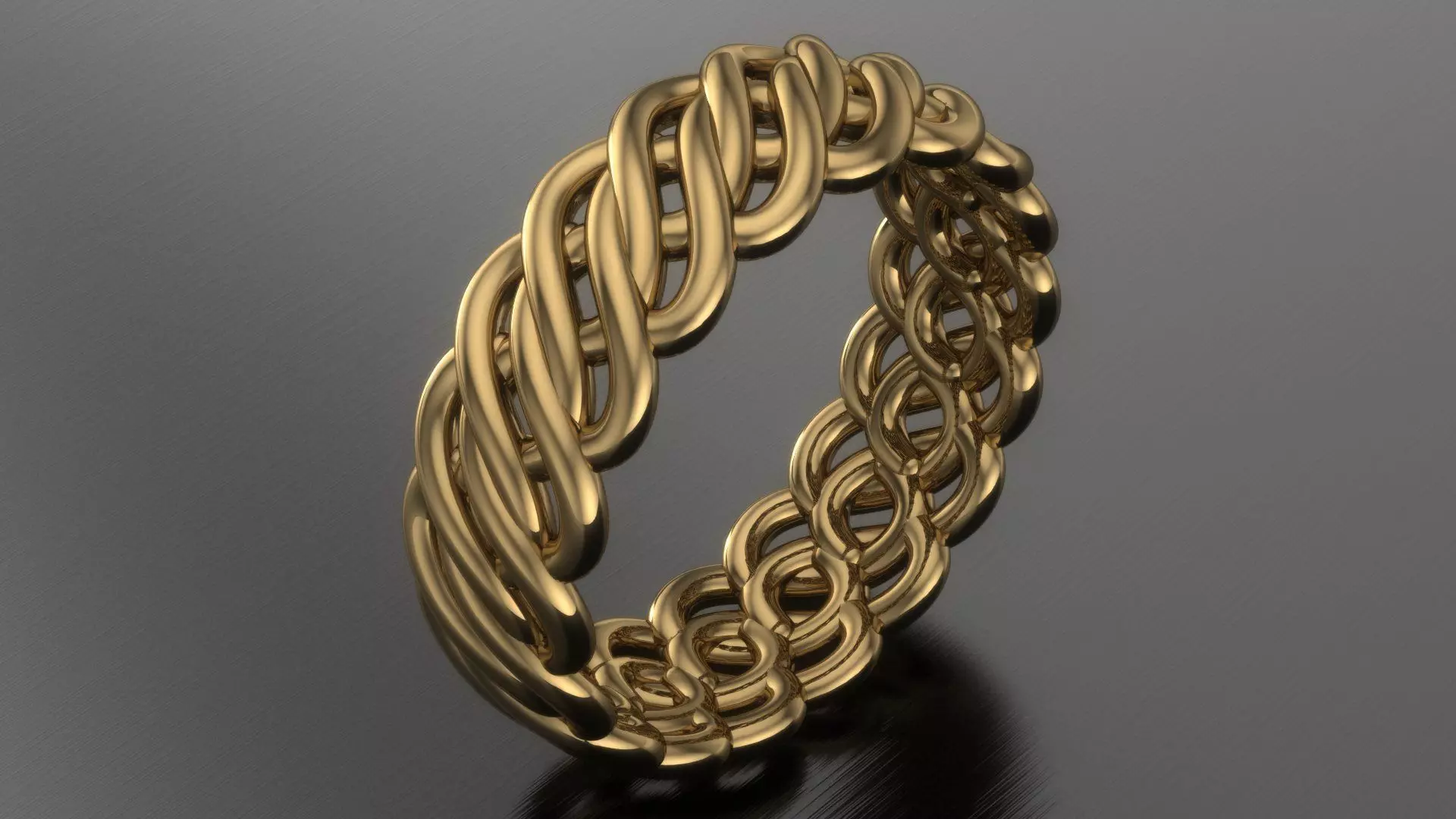Stringading Ring string ring 3D model 3D printable | CGTrader