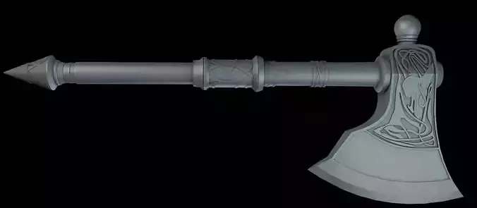 Axe - Assassins Creed Valhalla - 3D Print Ready 3D print model