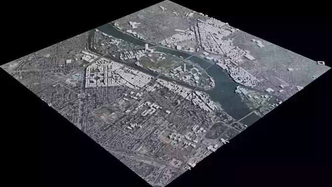 Cairo - Egypt 3D model
