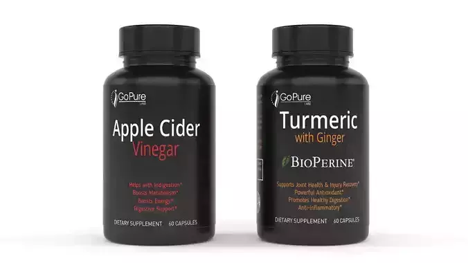 Apple Cider Vinegar 3D model