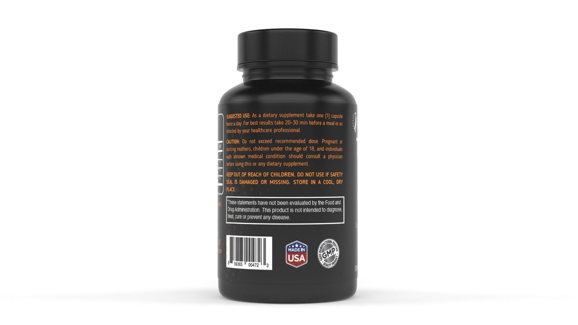 Apple Cider Vinegar 3D model_2