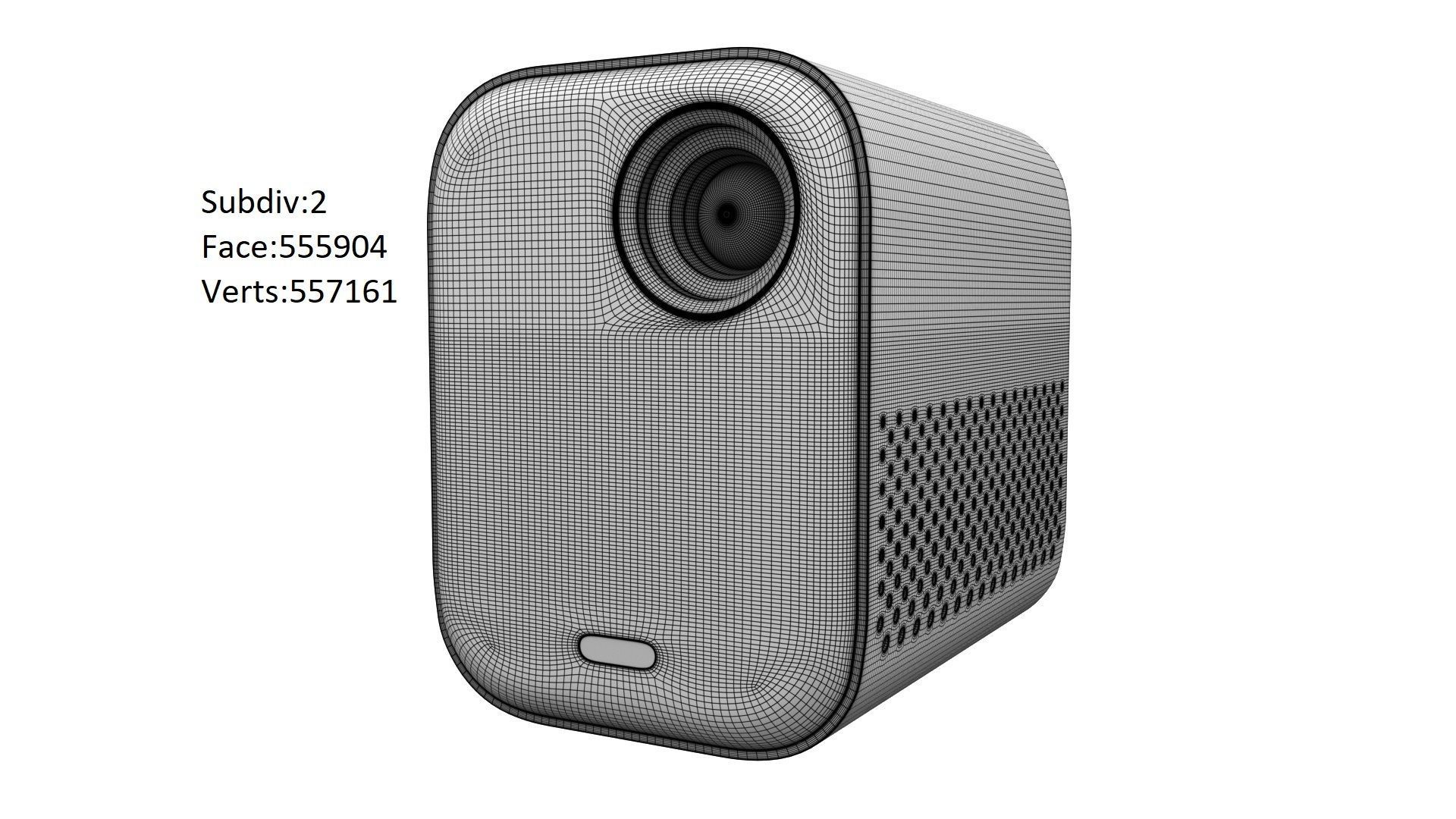 Projector Xiaomi Mi 3D model_6