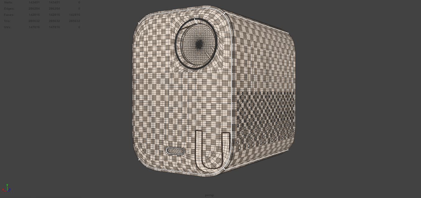Projector Xiaomi Mi 3D model_12