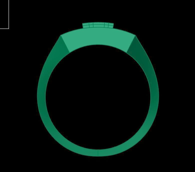 MEN RING 3D print model_1