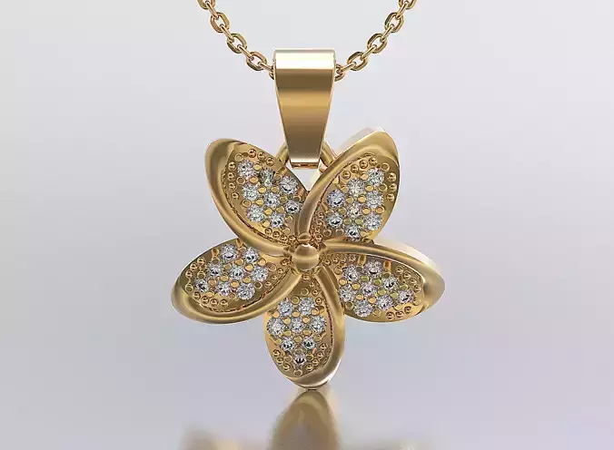 flower pendant