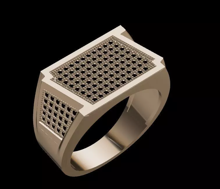 MEN RING 3D print model_0