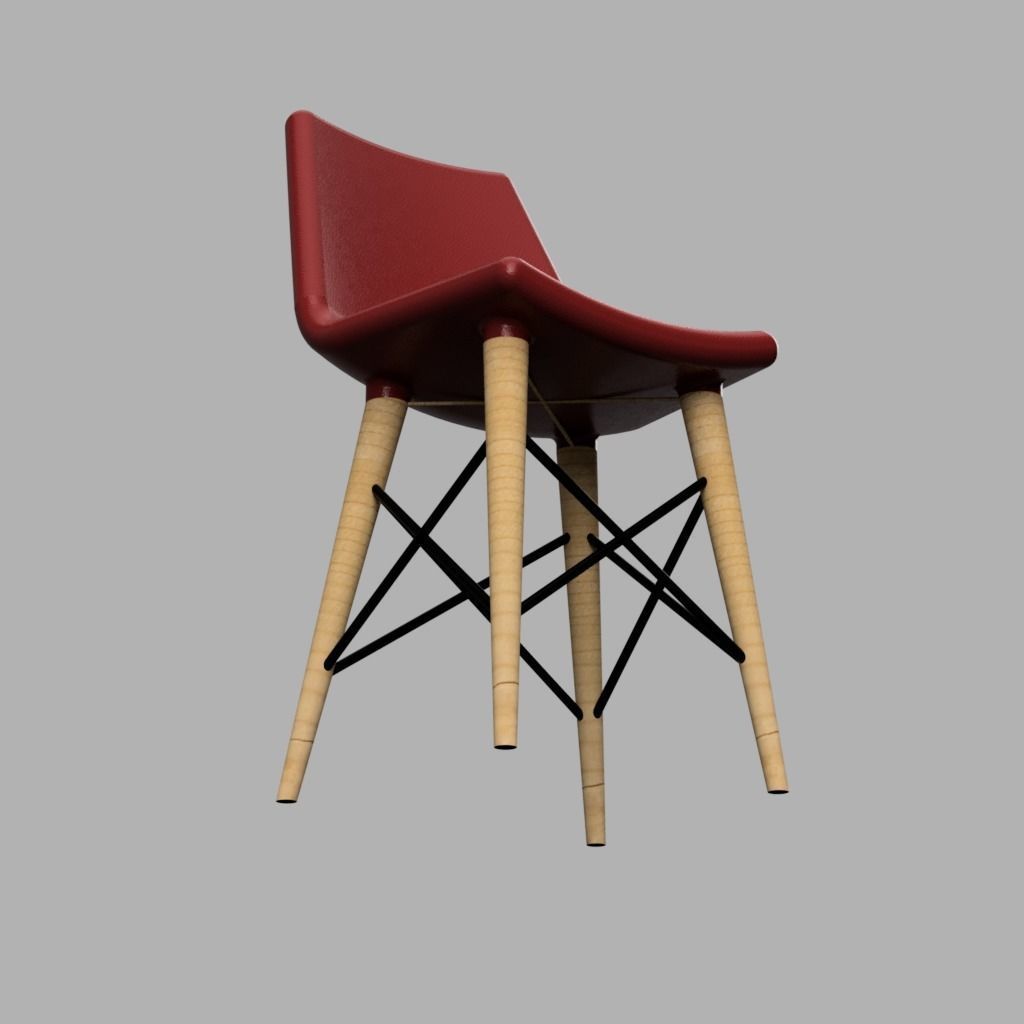 Chair from Sims4 3D model_4