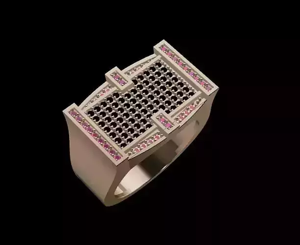 MEN RING 3D print model