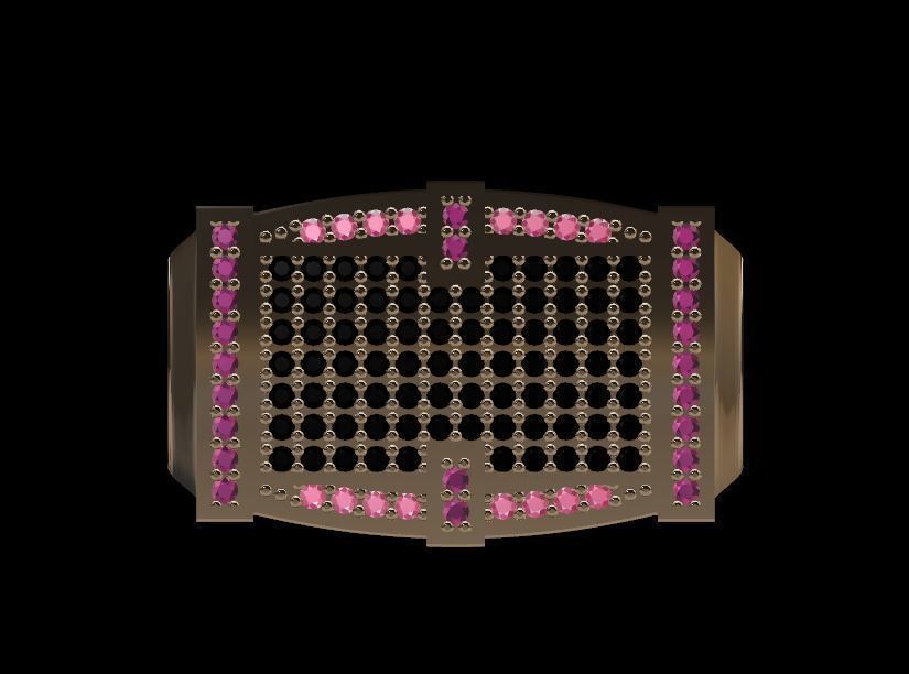 MEN RING 3D print model_1