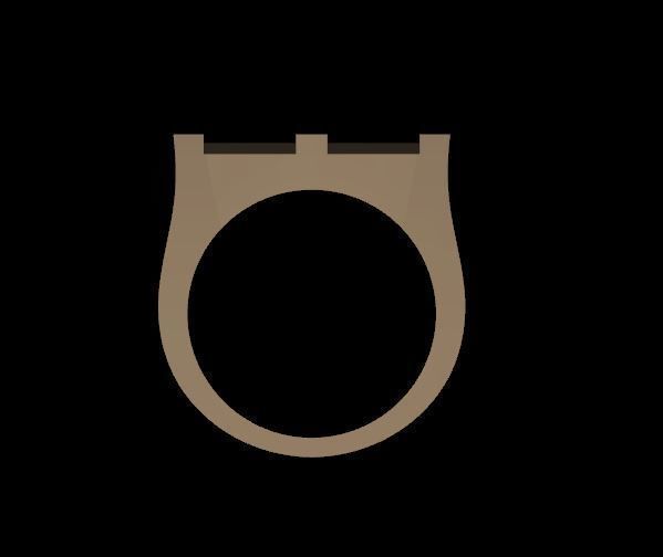 MEN RING 3D print model_2