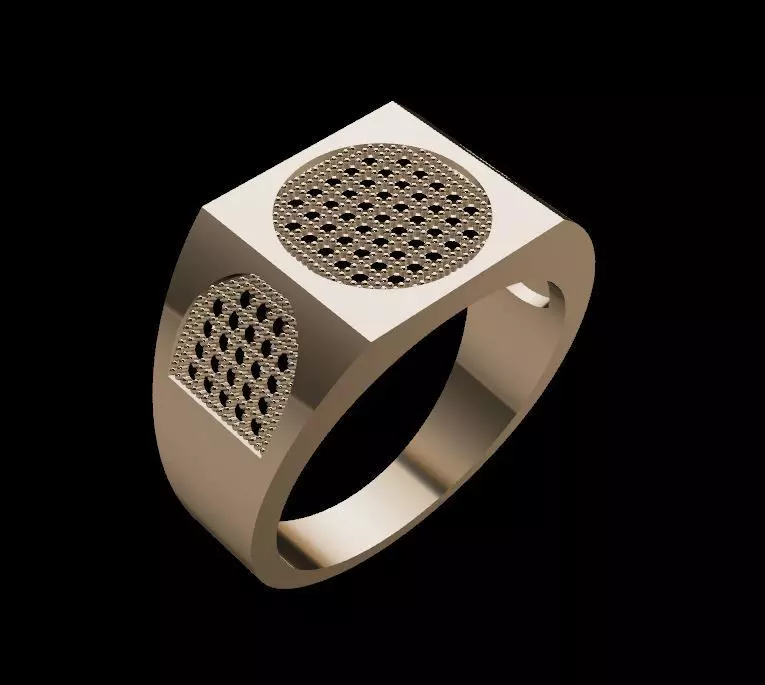 MEN RING 3D print model_0