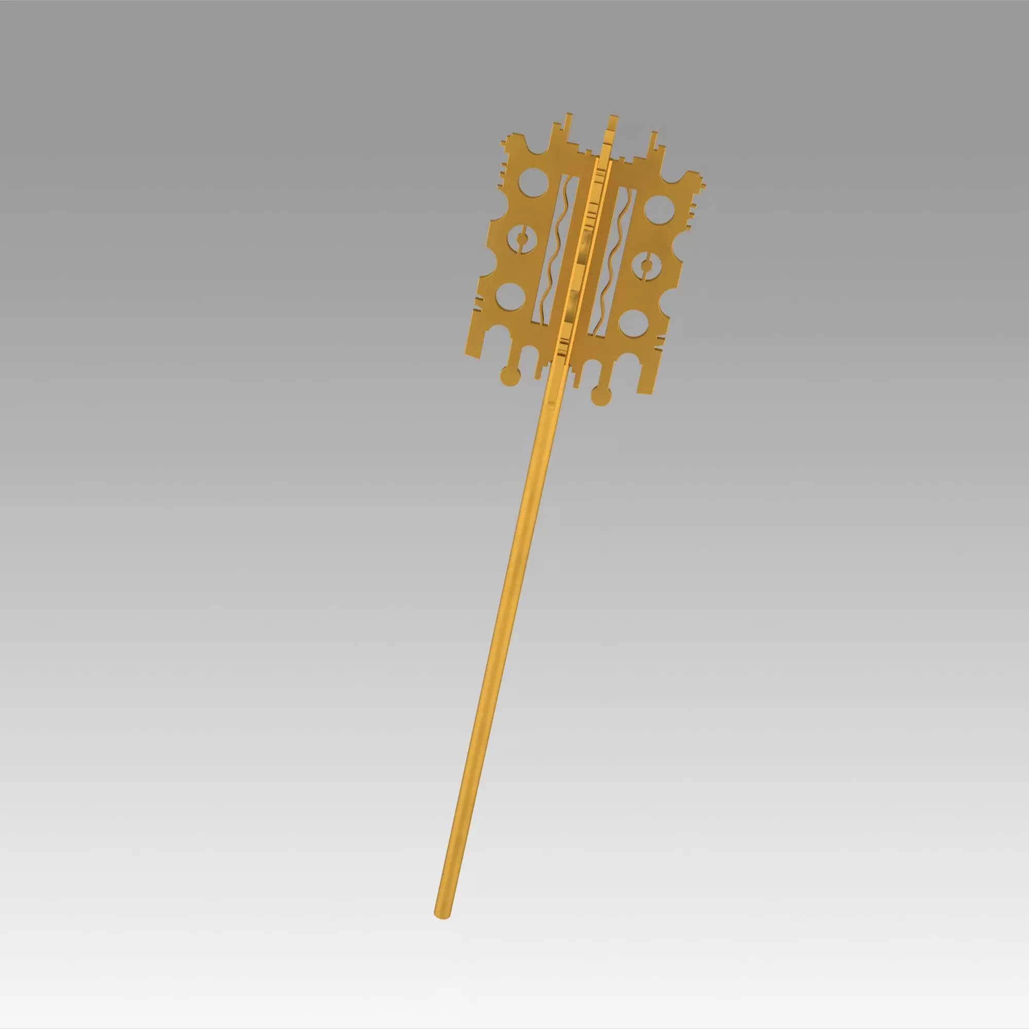 Fifth Element Key replica props cosplay 3D print model_0