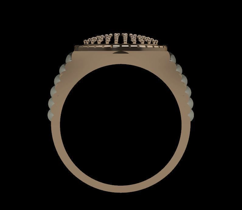 MEN RING 3D print model_2