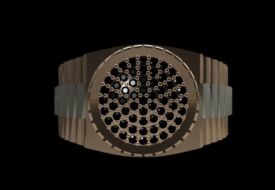 MEN RING 3D print model_1