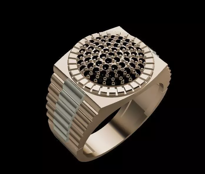 MEN RING 3D print model_0