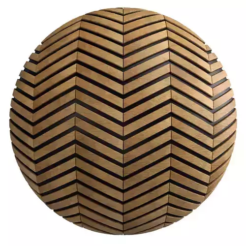 Wood Panel Material 02- PBR - 4K - Sbsar