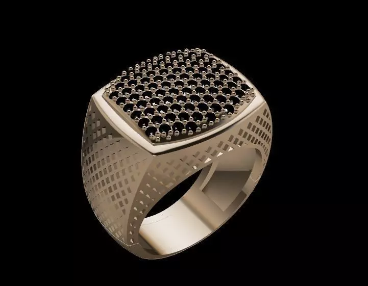 MEN RING 3D print model_0