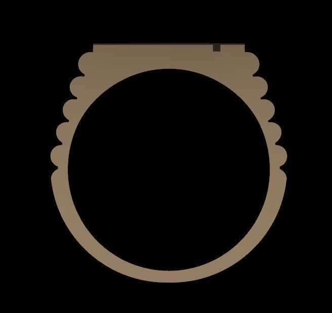 MEN RING 3D print model_2