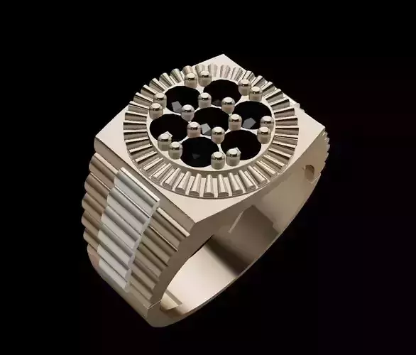 MEN RING 3D print model