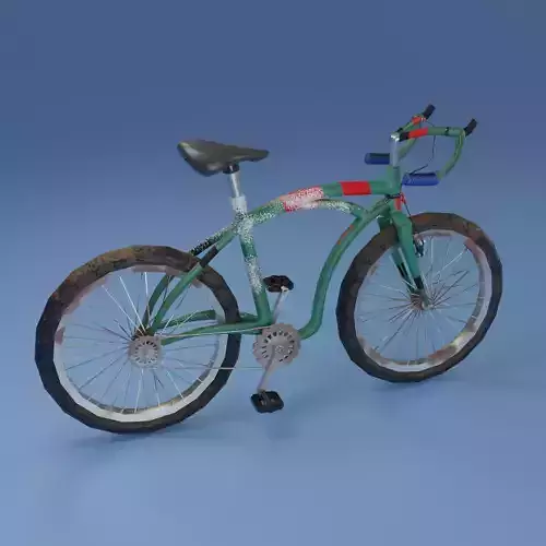 Bicycle LOW POLY BPR