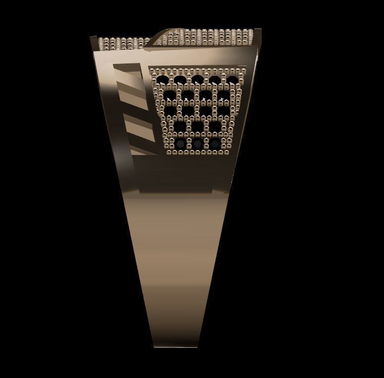 MEN RING 3D print model_3