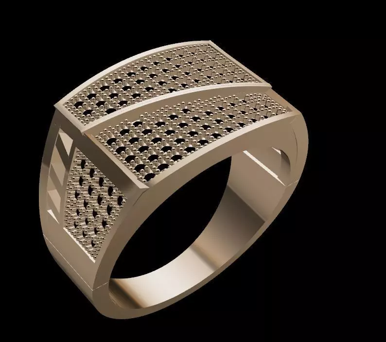 MEN RING 3D print model_0