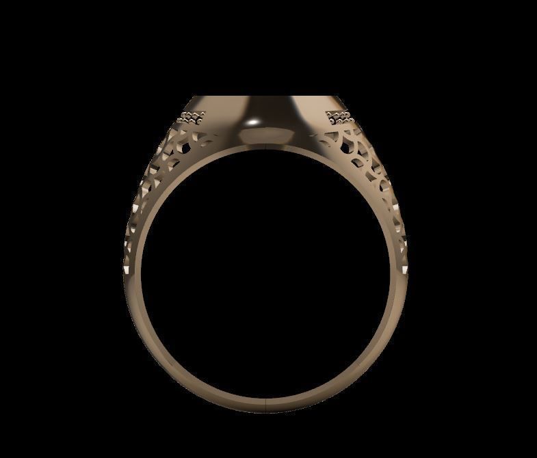 MEN RING 3D print model_1