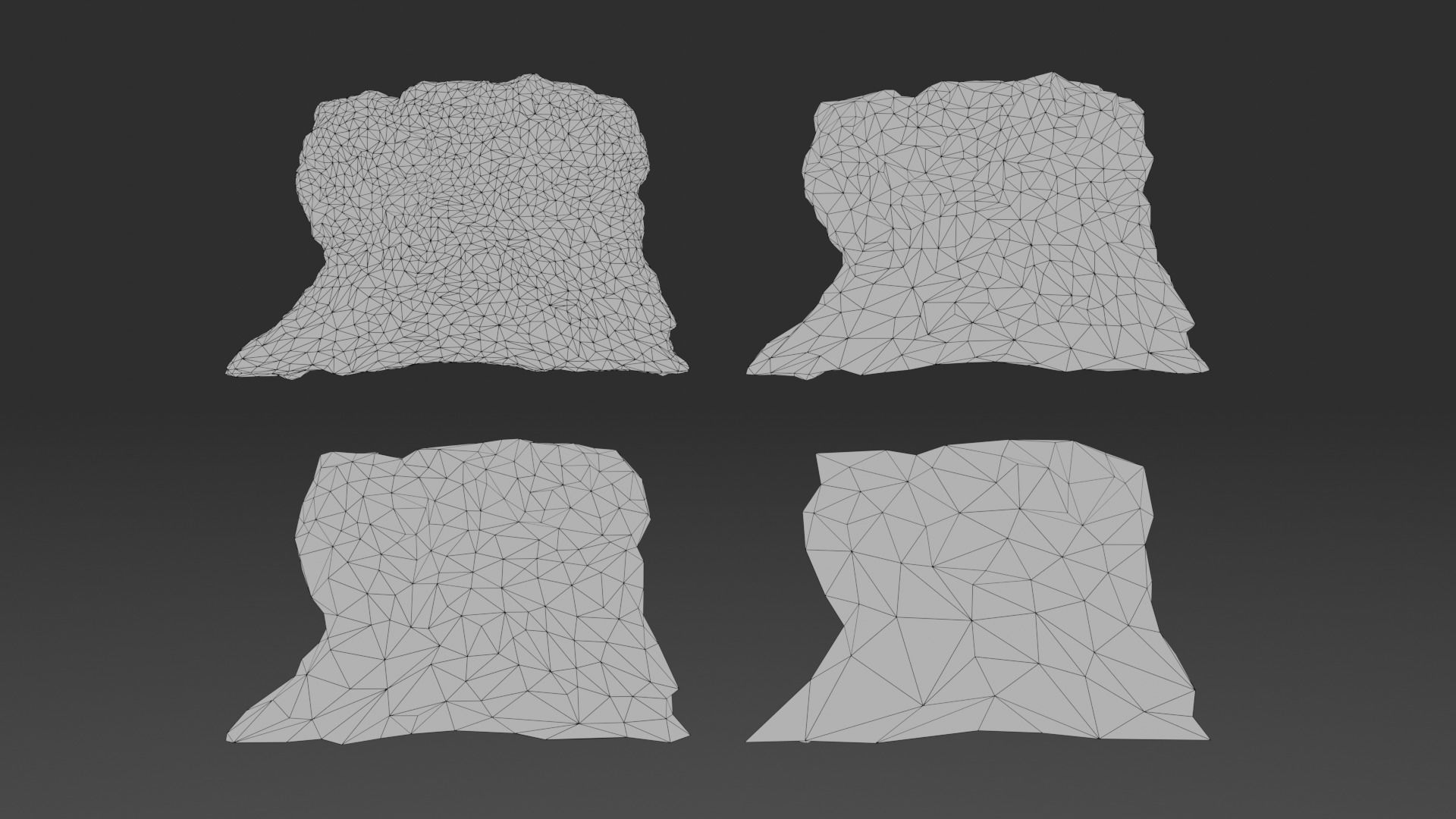 Environmental Sandy Rocks Vol3 - Game Ready and PBR Low-poly 3D model_54