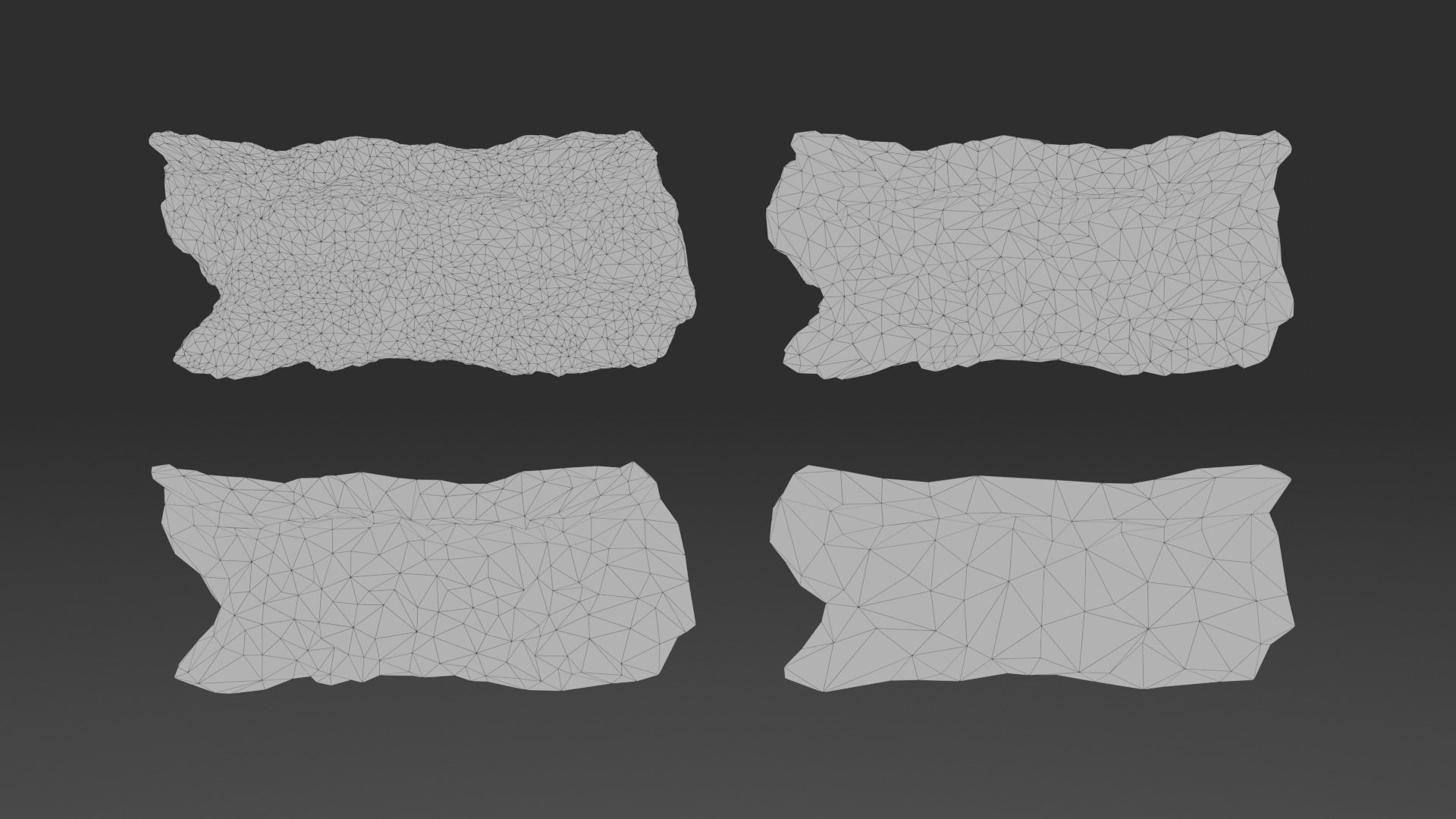 Environmental Sandy Rocks Vol3 - Game Ready and PBR Low-poly 3D model_49