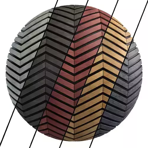 5 Wood Panel Material- Pbr - 4k - Sbsar